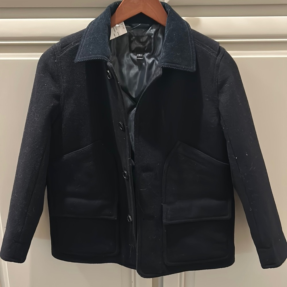 Boys crewcuts pea coat NWT size 8